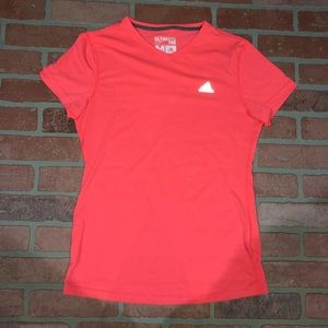 Adidas hot pink/coral top